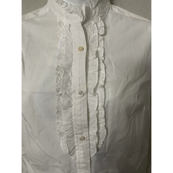 Lilly Pulitzer Ruffle Button Down Long Sleeve - Picture 2 of 4
